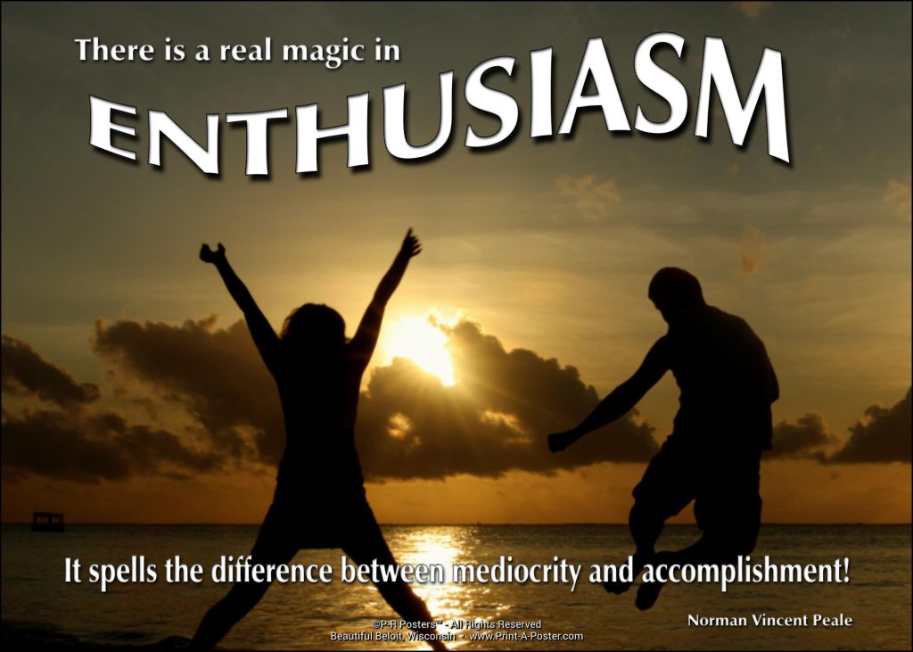 0244 ENTHUSIASM... FREE Printable Mini-poster