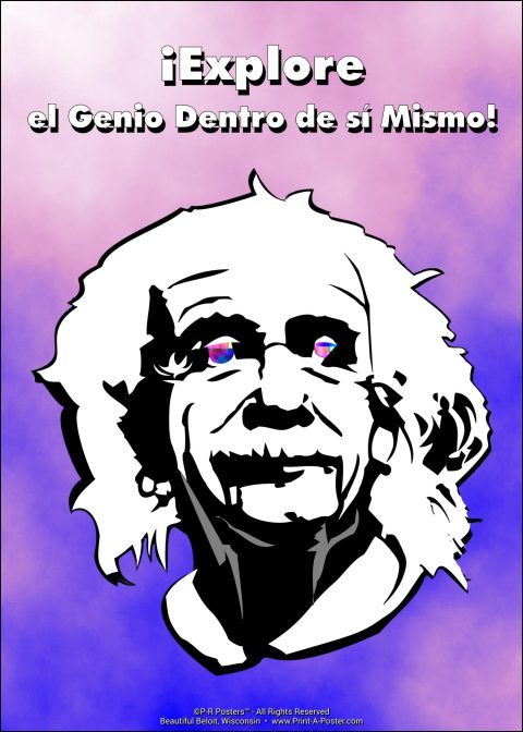 0033s Explore el Genio Dentro de sí Mismo... FREE Printable Mini-poster