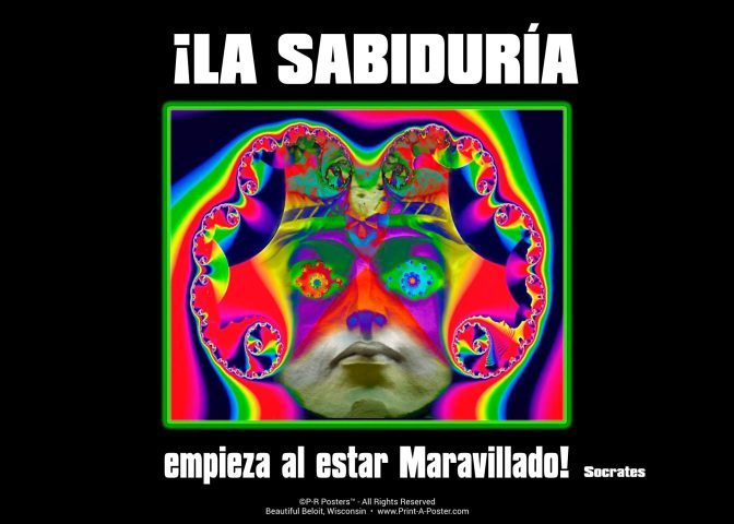 0203s La Sabiduría... FREE Printable Mini-poster