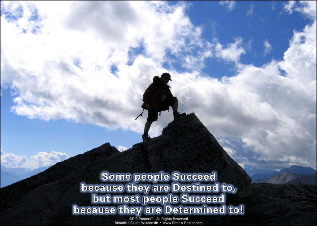 0155 Some people Succeed... FREE Printable Mini-poster