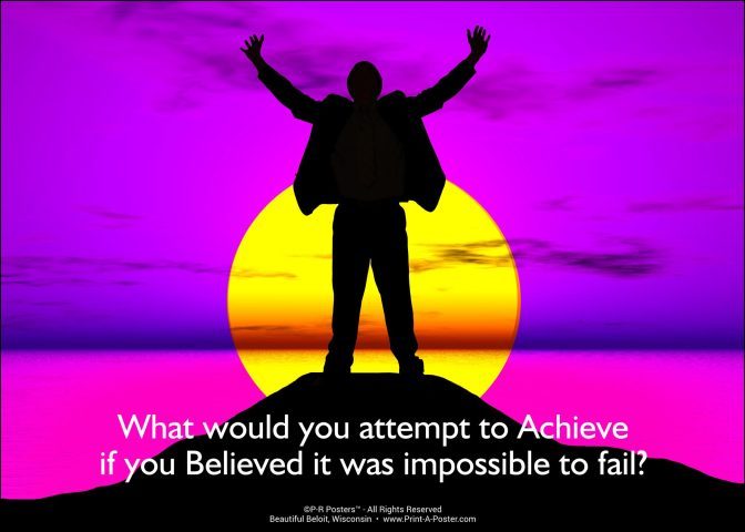 0081 What would you attempt to Achieve... FREE Printable Mini-poster