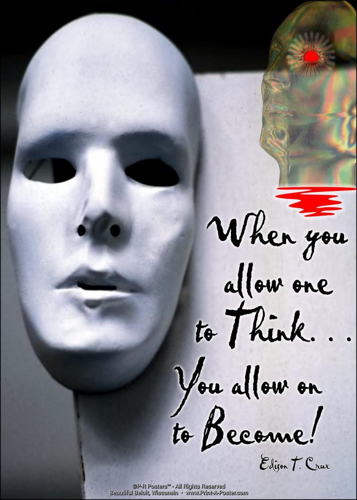 0112 When you allow one to Think... FREE Printable Mini-poster