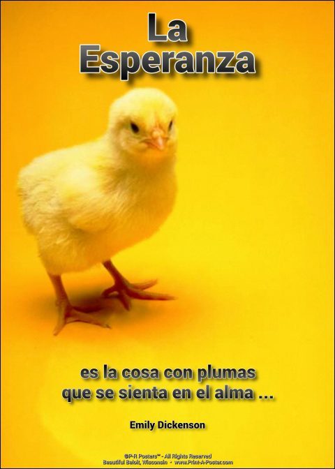 0192s La Esperanza... FREE Printable Mini-poster