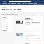 10 Best Free Stuff Sites