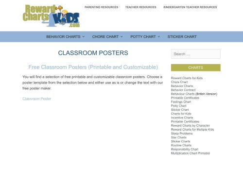 Free Classroom Posters (Printable and Customizable)