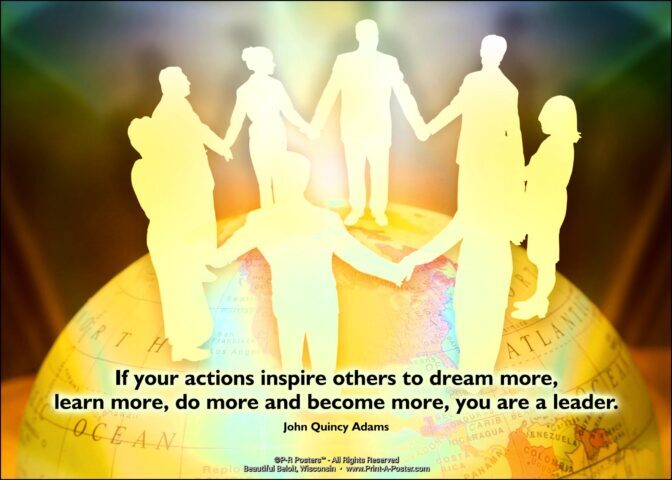 0363 If your actions inspire others to dream more... FREE Printable Mini-poster